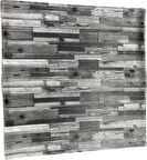 70x70cm Silinebilir Kendinden Yapışkanlı Gri Antrasit Renk Estetik Salon Antre Duvar Paneli Kağıdı 