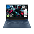 HP Victus 16-R1021NT i7-14700HX 16-GBDDR5 1 TBSSD RTX4070 (8GB) 16.1" FHD Freedos Gaming Notebook 9J223EAHMF2