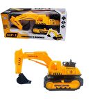 Oyuncak Uzaktan Kumandalı, Işıklı Kepçe - İş Makinesi  (İleri -Geri-Stop-Işıklı Dönüş)