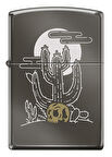 Zippo Cactus And Skull Design Çakmak