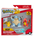 Pokemon Battle Figür 3Lü Set PKW2579