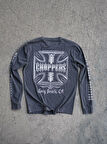 Saint '' West Coast Choppers '' Uzun Kol T-shirt
