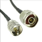Pl-259 Uhf Erkek-N Erkek Kablo 5 Metre