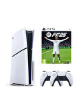 Playstation 5 Slim Standart Edition + 2. PS5 DualSense + Fc 25