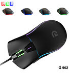 Trio - G902 Siyah RGB Gaming Mouse | Kablolu Oyuncu Faresi