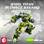 Steel Titan Ölümsüz Savaşçı Yapı Bloğu Seti