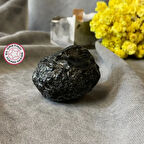 Uretti - Saime 7243 - Doğal Obsidyen Enerji Taşı -  Siyah