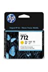 HP 712 Yellow Sarı 29ML 3Lü Paket Plotter Kartuşu 3ED79A