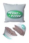Land Rover Baskılı Battaniyeli Opsiyonel Yastık