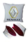 Renault Baskılı Battaniyeli Opsiyonel Yastık