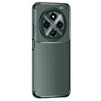 Gpack Tecno Spark 30C uyumlu Kılıf Negro Karbon Görünümlü Silikon