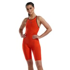 Venzo™ Open Back Kadın Yüzücü Mayo - Solid