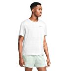 Nike M Nk Df Mıler Top Ss Erkek Beyaz T-shirt - CU