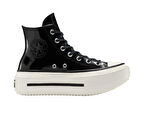 A12977C-K Converse Chuck Taylor All Star Lıft Double Stack Platform Pa Kadın Spor Ayakkabı Siyah