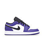 NİKE AİR JORDAN 1 LOW COURT PURPLE KADIN SNEAKER AYAKKABI-553560-500