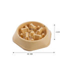 Yavaş Besleyici Kedi ve Köpek Kaseleri - Boğulmayı Önler Sağlıklı Tasarım