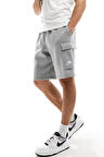 Nike Sportswear Clup Cargo Short Erkek Gri Şardonlu Spor Şort