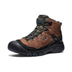 Keen 1028988 Targhee IV Mid WP M Bison/Black Erkek Outdoor Bot
