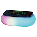 K31 Kablosuz Şarj Cihazı RGB Gece Lambası