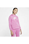 Kız Çocuk Pembe Spor Sweatshirt Dj0688-684