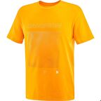 Salomon GRAPHIC SS TEE M Turuncu Erkek Tshirt