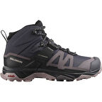 Salomon 476855 X Ultra 4 Mid GTX W Nine Iron/Shark/Cloud Gray Kadın Outdoor Ayakkabı