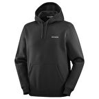 Salomon LC2523700 Chest Logo Hoodie M Erkek Sweatshirt