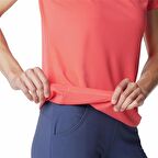 Columbia Zero Rules Short Sleeve Kırmızı Kadın T-shirt