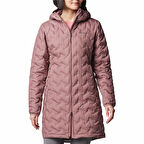 Columbia  Delta Ridge II Long Down Jacket Kadın Mor Mont
