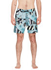 Volcom Mavi Erkek  Kısa Şort Mayo A2512300_Volcom Chlorine Killer Stn
