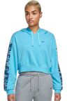Nike Dri Fit Get Fit Hoodie Pro Oversize Kesim Kadın Spor Sweatshirt