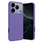 Gpack iPhone 17 Pro uyumlu Kılıf First Mat Renkli Lüx Silikon