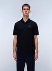 Napapijri E-BADGE SS 1-NP0A4GAC1761 Lacivert Erkek Polo T-Shirt