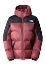 The North Face Diablo Down Kapüşonlu Hoodie Kadın Mont Kırmızı/Siyah
