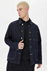 Kempshire Cotton Hemp Denim Chore Jacket