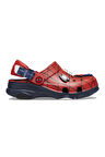 Unisex Çocuk Spider-Man All Terrain Clog T Terlik - Kırmızı Lacivert | 24-25