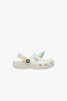 Crocs Classic Iam Rainbow Unicorncgt Çocuk Beyaz Clog Terlik 209701-0WV