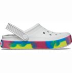 Crocs Off Court Glitter Band Clog K Çocuk Terlik 209714-1FS Atmosphere/Multi