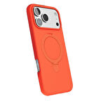 Gpack iPhone 17 Pro uyumlu Kılıf Rgl MPL M-Safe Şarj Özellikli Standlı