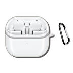 Gpack Samsung Galaxy Buds 3 Fe Uyumlu Kılıf Mat Kancalı Silikon SF13