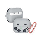 Gpack Samsung Galaxy Buds 3 Fe uyumlu Kılıf Oyun Figürlü Mat Silikon Soft Kancalı SF7