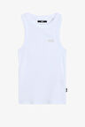 Vans Ribbing Tank-B Kadın Beyaz Atlet VN00050XWHT1