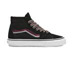 Vans Sk8-Hi Tapared Kadın Günlük Ayakkabı VN0009QPBMA1 Siyah