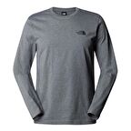 The North Face M L/S SIMPLE DOME TEE Erkek Shirt NF0A87QNDYY1