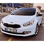 Sts Oto Aksesuar Kia Cerato Sinyalli Uyumlu 2016-2019 Batman Yarasa Ayna Kapağı Piano Black Abs Plastik