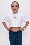TSHİRT BİSİKLET YAKA CROP