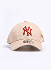 New Era Şapka, Standart, Bej