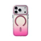 Gpack iPhone 17 Pro uyumlu Kılıf Toros M-Safe Şarj Özellikli Transparan Renk Geçişli Silikon