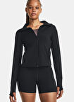 Under Armour Zip Ceket, M, Siyah