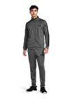 Under Armour Gri Erkek Fermuarlı Yaka Slim Fit Eşofman Takımı 1357139-025 UA Knit Track Suit
